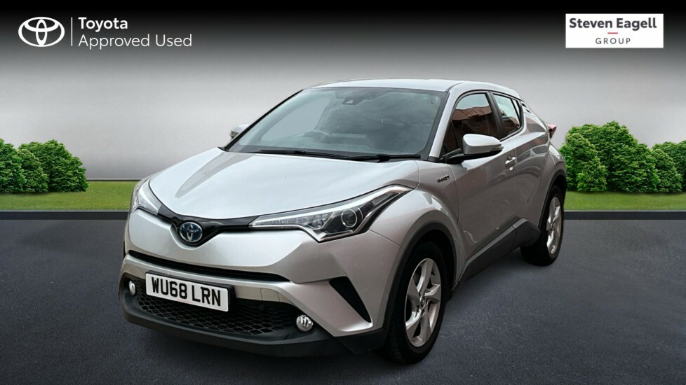 Toyota C-Hr 1.8 Vvt-h Icon Cvt Euro 6 Ss WU68LRN Silver #3