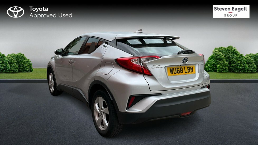 Toyota C-Hr 1.8 Vvt-h Icon Cvt Euro 6 Ss WU68LRN Silver #4