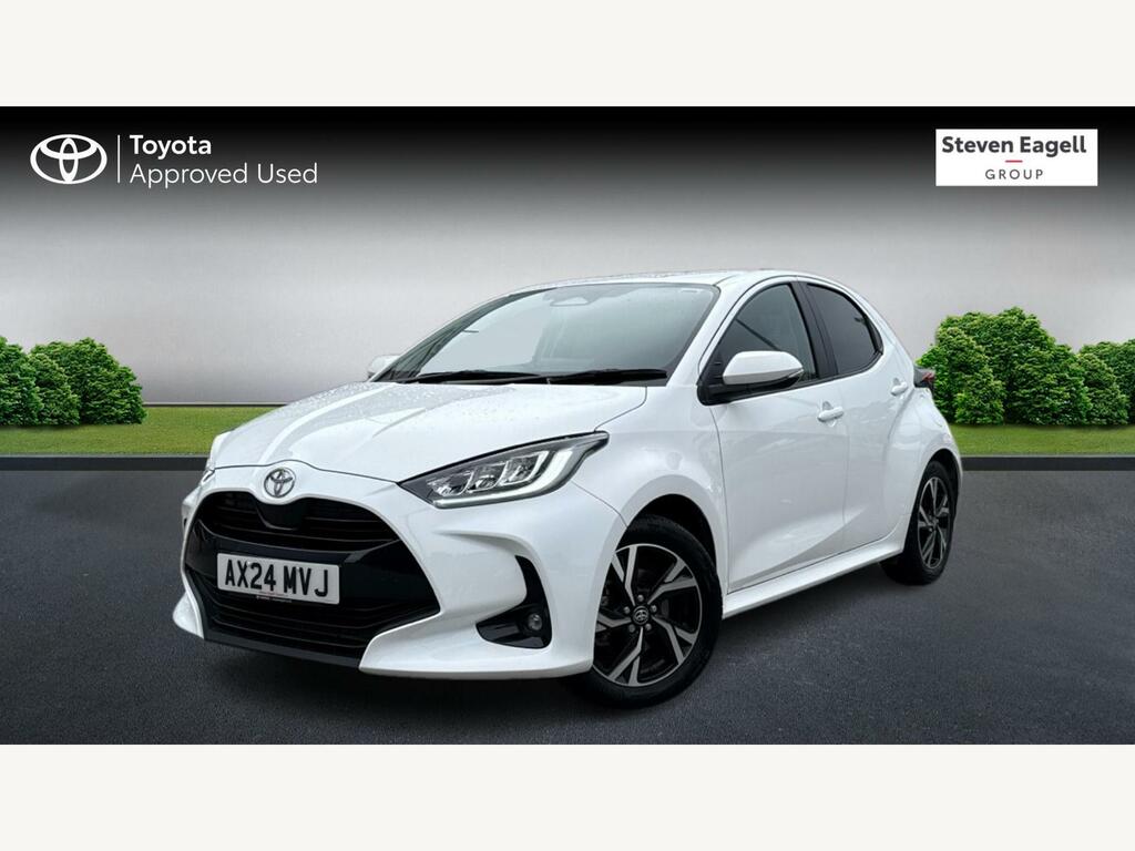 Toyota Yaris 1.5 Vvt-h Design E-cvt Euro 6 Ss AX24MVJ White #6