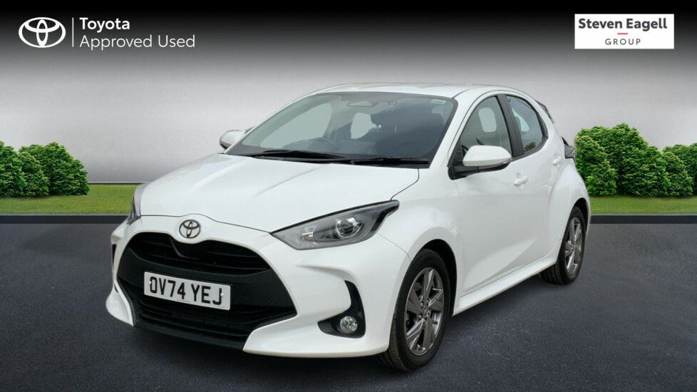 Toyota Yaris 1.5 Vvt-h Icon E-cvt Euro 6 Ss OV74YEJ White #3