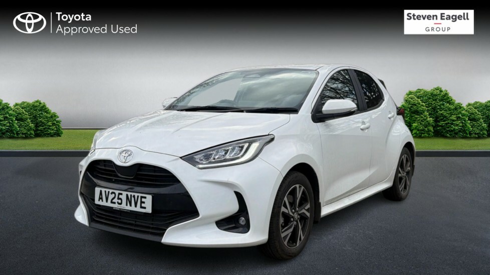 Toyota Yaris 1.5 Vvt-h Design E-cvt Euro 6 Ss AV25NVE White #5