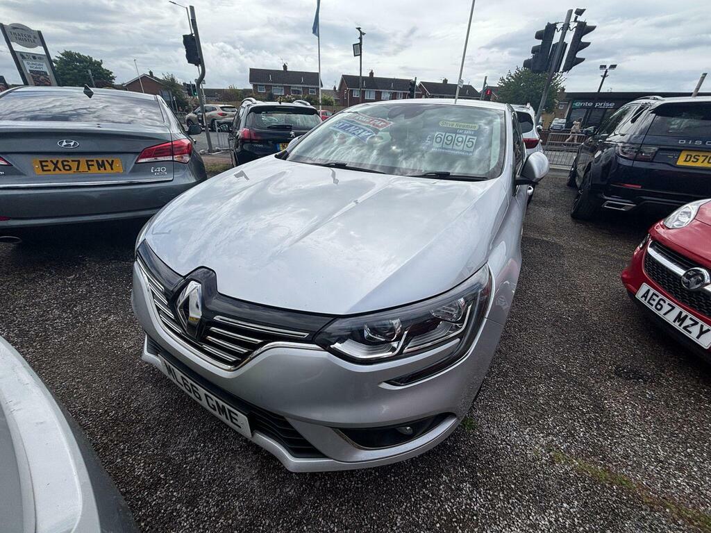 Renault Megane 1.5 Dci Dynamique Nav Euro 6 S S ML66GME Silver #2