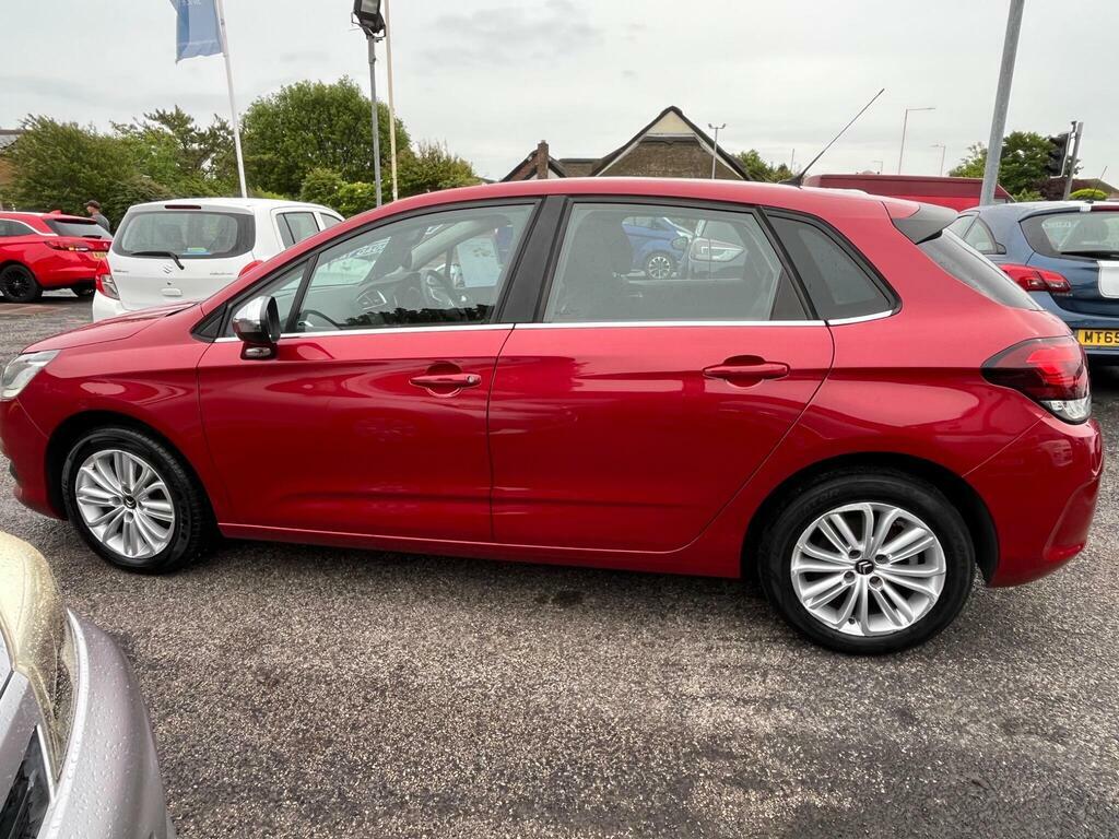 Citroen C4 1.6 Bluehdi Flair Euro 6 S S Red #4