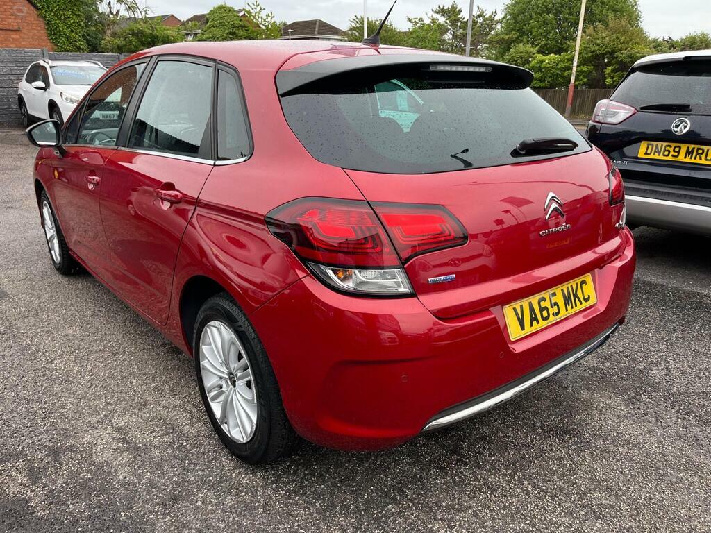 Citroen C4 1.6 Bluehdi Flair Euro 6 S S Red #5