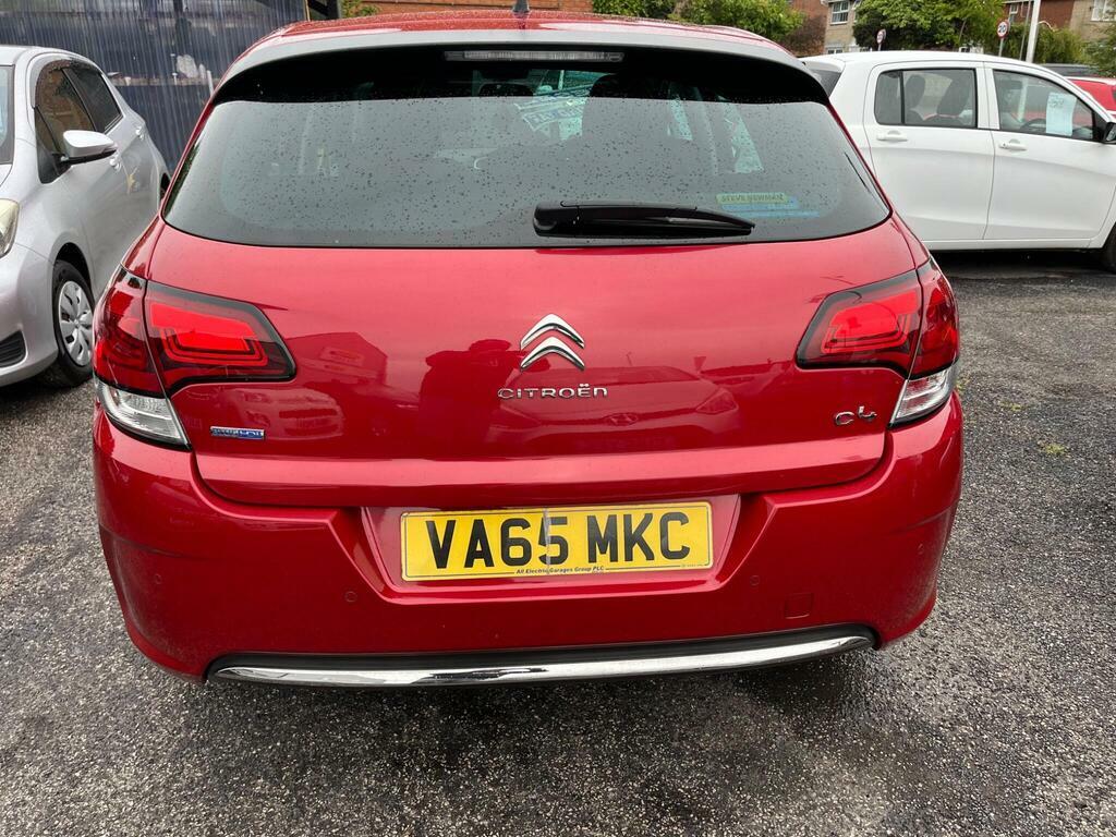 Citroen C4 1.6 Bluehdi Flair Euro 6 S S Red #6