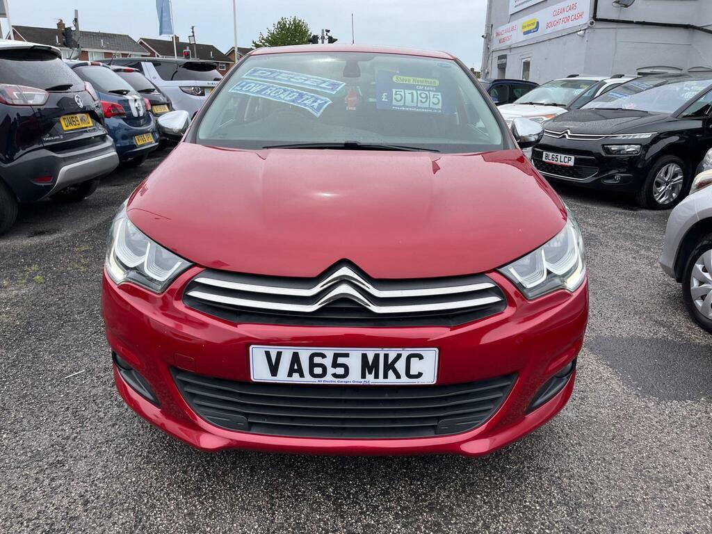 Citroen C4 1.6 Bluehdi Flair Euro 6 S S Red #2