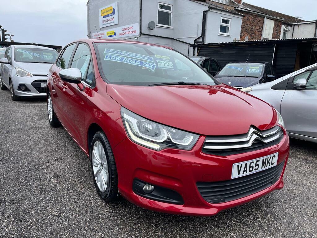 Citroen C4 1.6 Bluehdi Flair Euro 6 S S Red
