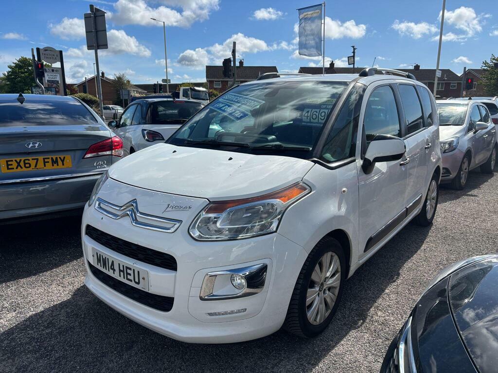 Citroen C3 Picasso 1.6 Hdi Exclusive Euro 5 White #2