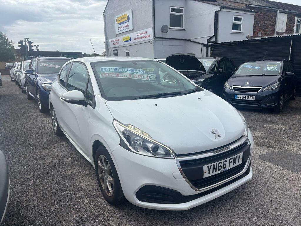 Peugeot 208 1.0 Puretech Active Euro 6 White