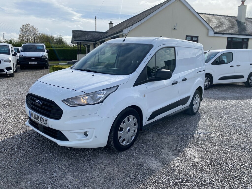 Ford Transit Connect Panel Van 1.5 200 Ecoblue Trend 201868 MJ68GKX White #4