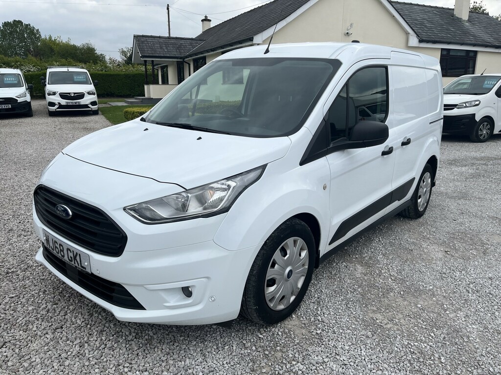 Ford Transit Connect Panel Van 1.5 200 Ecoblue Trend 201868 White #4
