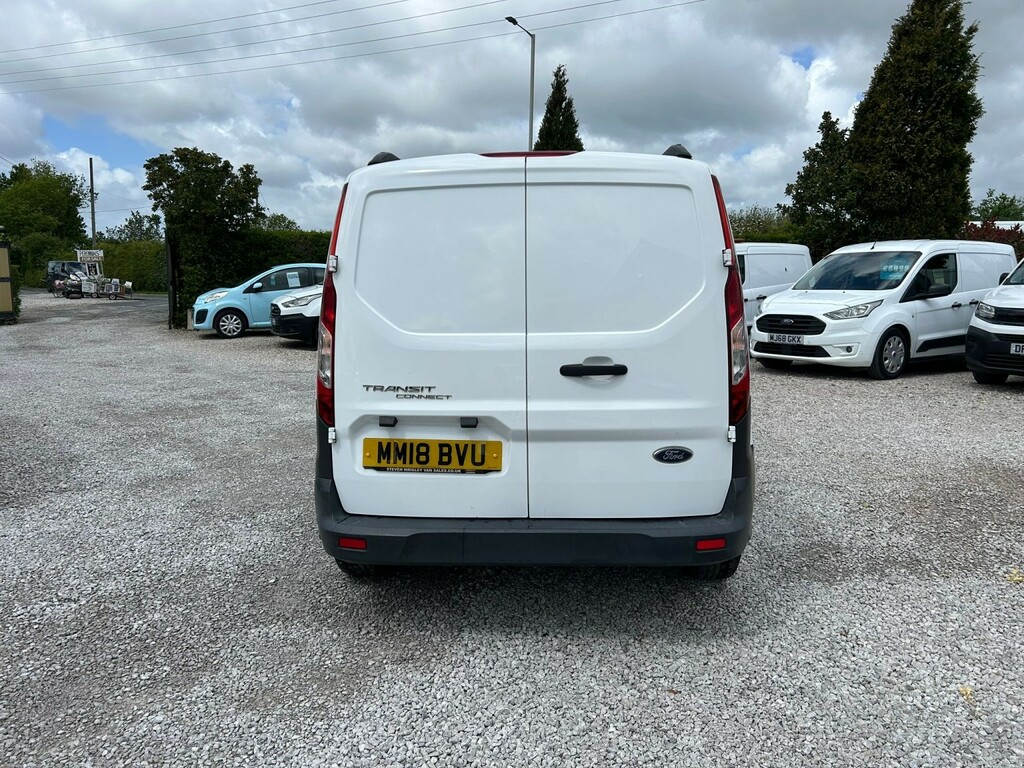 Ford Transit Connect Panel Van 1.5 Tdci 200 Econetic 201818 MM18BVU White #6