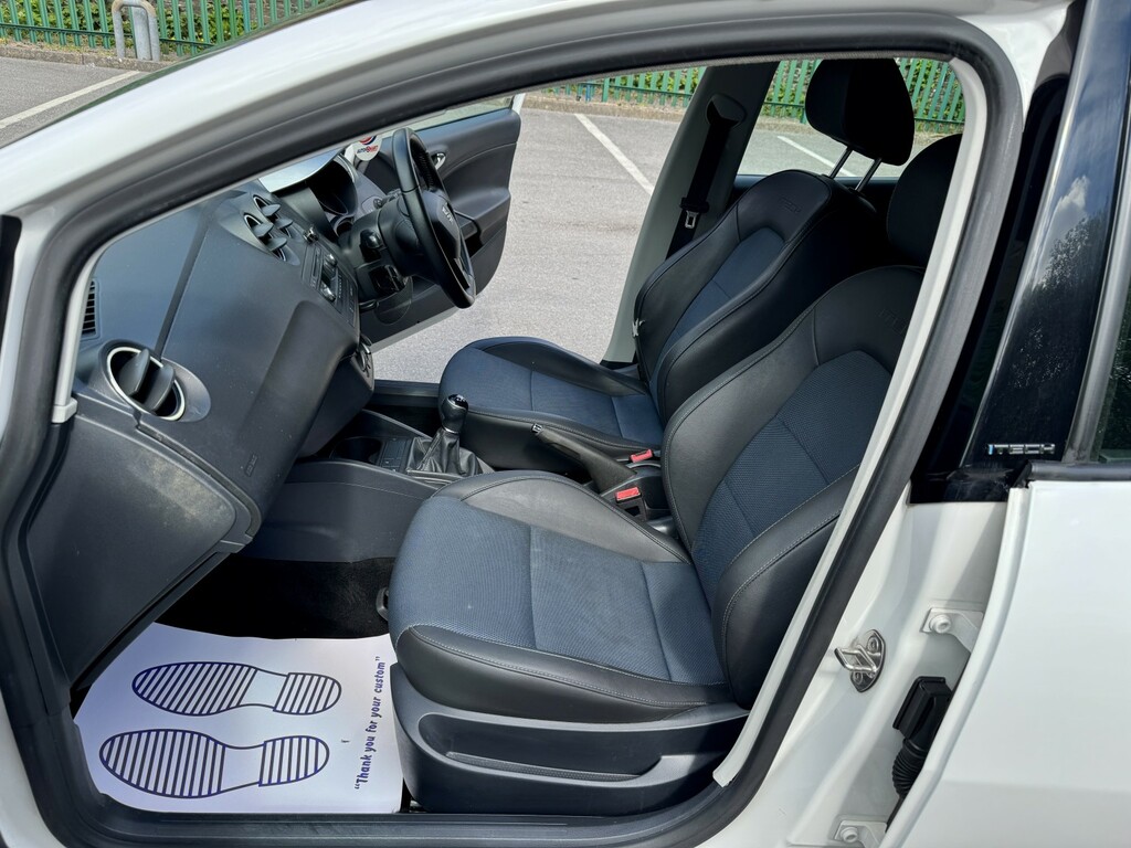 Seat Ibiza Hatchback 1.2 Tsi I Tech 201515 MT15YPU White #6
