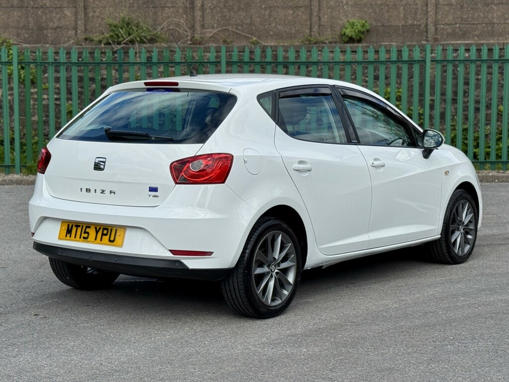 Seat Ibiza Hatchback 1.2 Tsi I Tech 201515 MT15YPU White #4