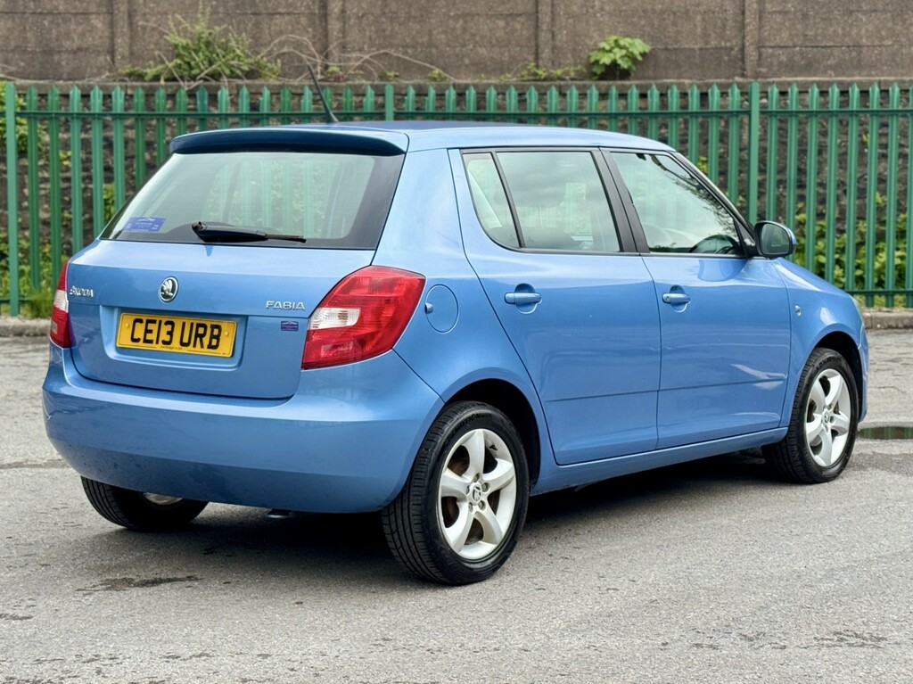 Skoda Fabia Hatchback 1.2 Se 201313 CE13URB Blue #4