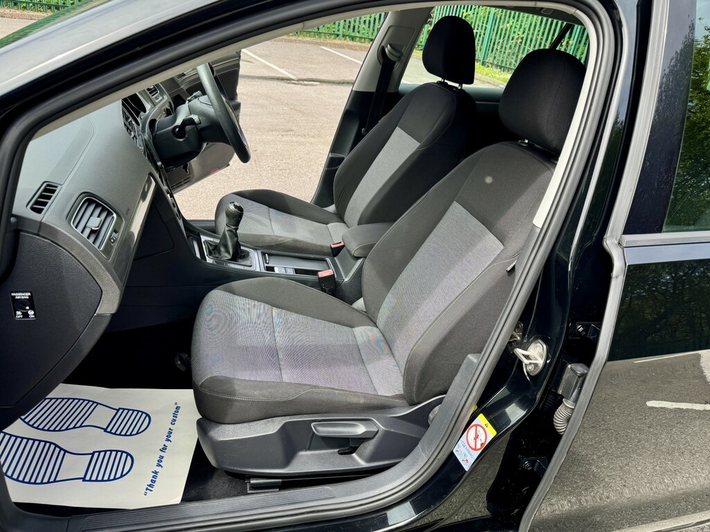 Volkswagen Golf 1.6 Tdi Bluemotion Tech S LP63TCY Black #6