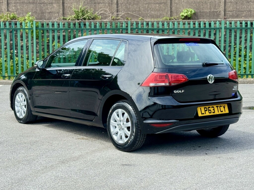 Volkswagen Golf 1.6 Tdi Bluemotion Tech S LP63TCY Black #2