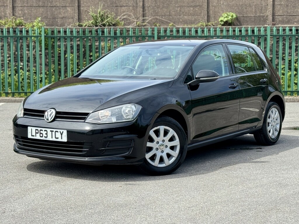 Volkswagen Golf 1.6 Tdi Bluemotion Tech S LP63TCY Black #3