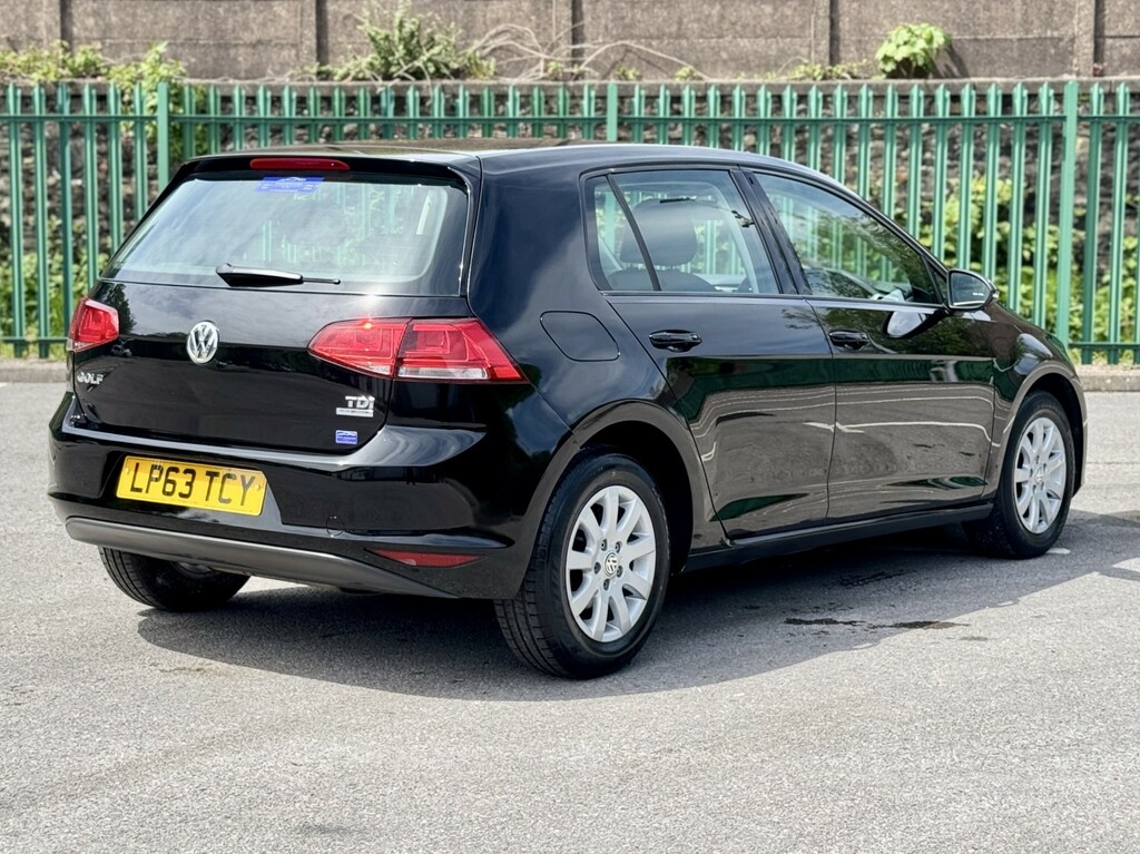 Volkswagen Golf 1.6 Tdi Bluemotion Tech S LP63TCY Black #4
