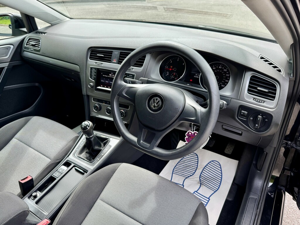 Volkswagen Golf 1.6 Tdi Bluemotion Tech S LP63TCY Black #5