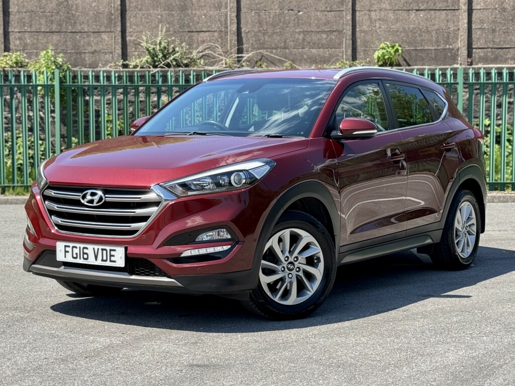 Hyundai Tucson Suv 1.7 Tucson Prem 1.7 D 116Ps Bd 201616 FG16VDE Red #3
