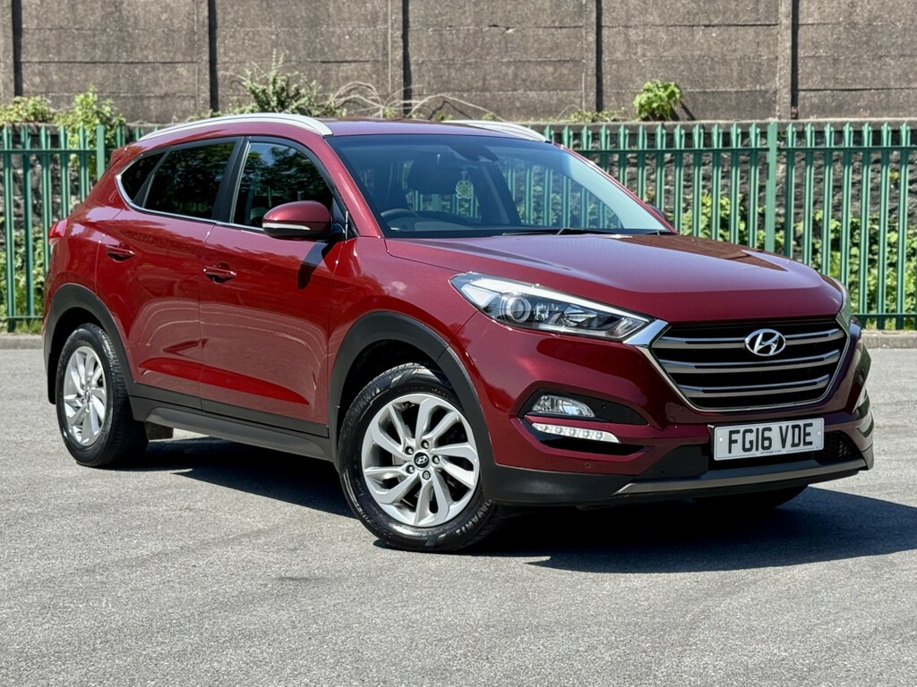 Hyundai Tucson Suv 1.7 Tucson Prem 1.7 D 116Ps Bd 201616 Red