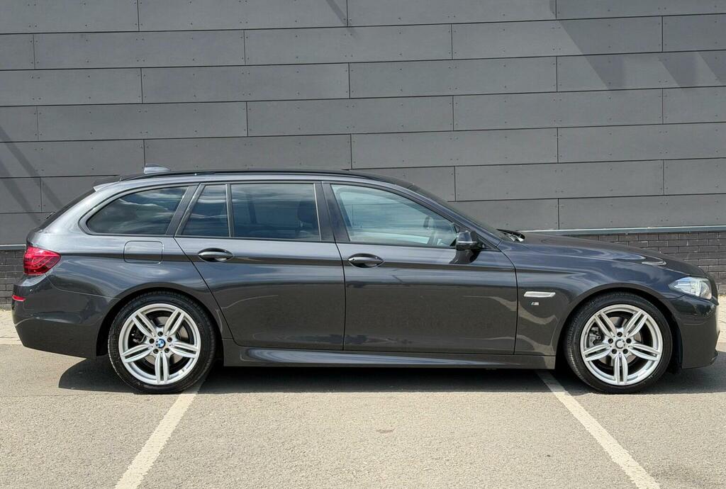 BMW 5 Series Estate 2.0 520D M Sport Touring Euro 6 Ss YL14OJC Grey #6