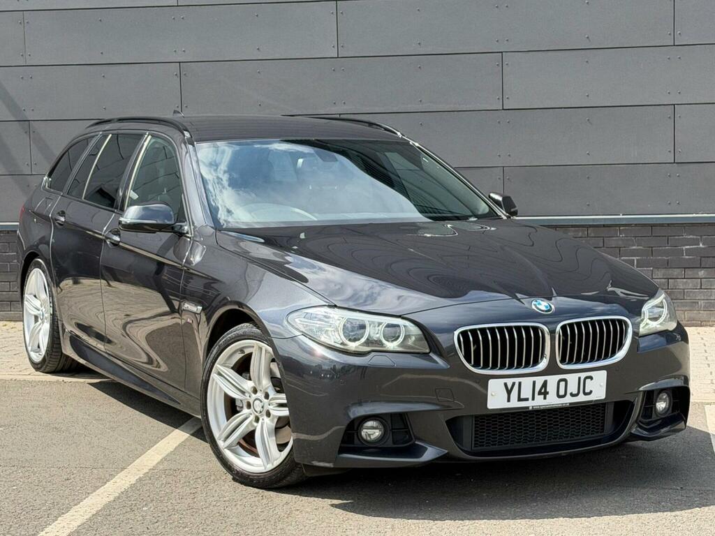 BMW 5 Series Estate 2.0 520D M Sport Touring Euro 6 Ss YL14OJC Grey #3
