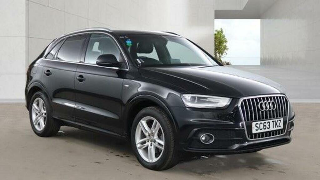Audi Q3 Suv 2.0 Tdi S Line Quattro Euro 5 Ss 2014 Black
