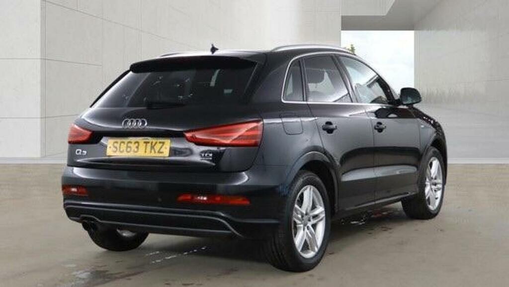 Audi Q3 Suv 2.0 Tdi S Line Quattro Euro 5 Ss 2014 SC63TKZ Black #4