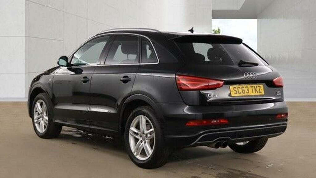 Audi Q3 Suv 2.0 Tdi S Line Quattro Euro 5 Ss 2014 SC63TKZ Black #3