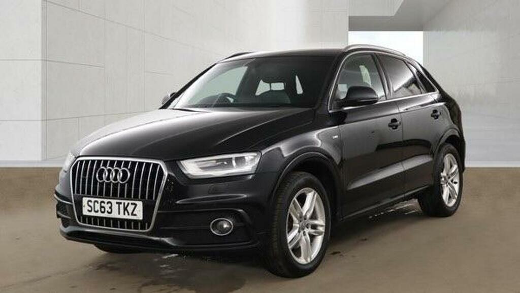 Audi Q3 Suv 2.0 Tdi S Line Quattro Euro 5 Ss 2014 SC63TKZ Black #2