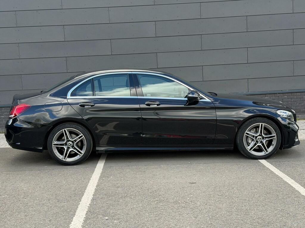Mercedes-Benz C Class Saloon 1.5 C200 Mhev Eq Boost Amg Line G-tronic E MV68NXY Black #6
