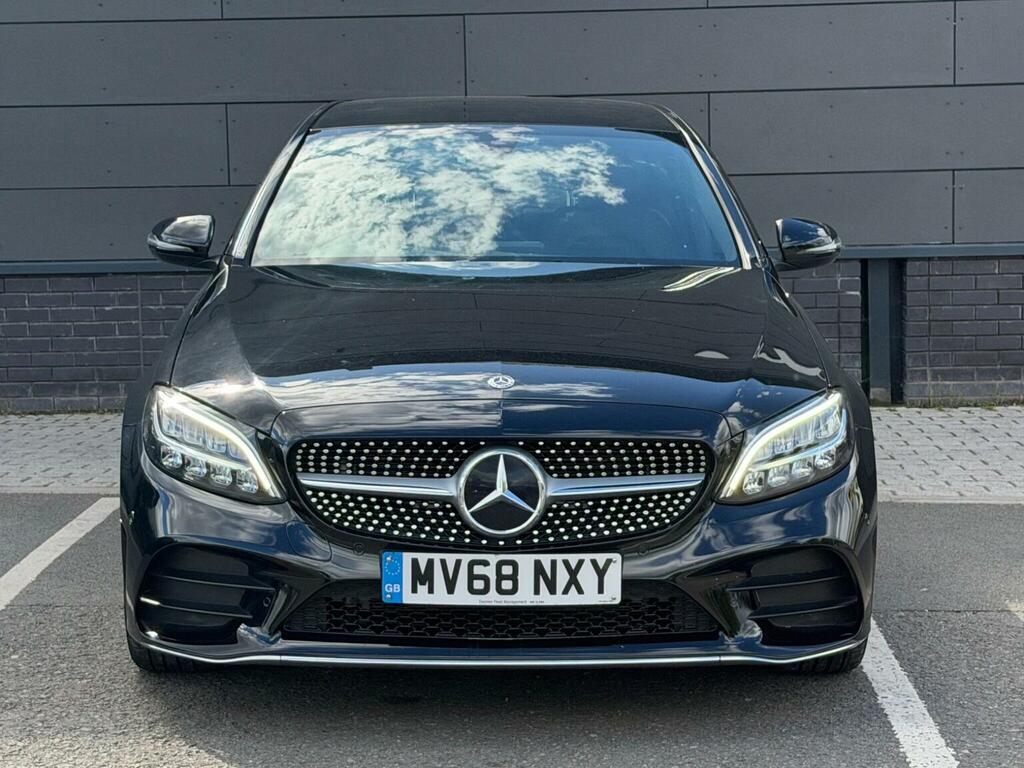 Mercedes-Benz C Class Saloon 1.5 C200 Mhev Eq Boost Amg Line G-tronic E MV68NXY Black #4