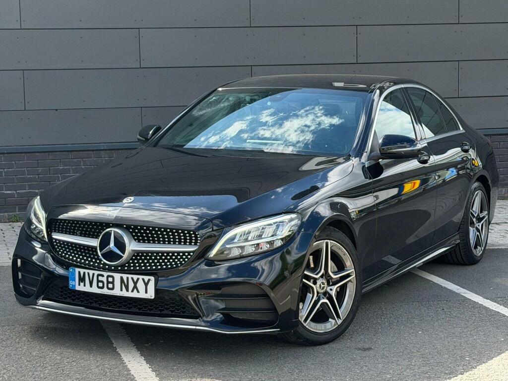Mercedes-Benz C Class Saloon 1.5 C200 Mhev Eq Boost Amg Line G-tronic E MV68NXY Black #5