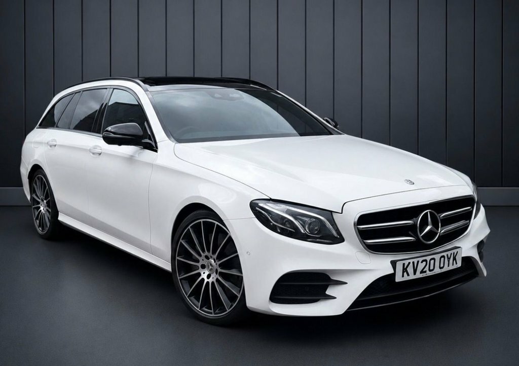 Mercedes-Benz E Class 2L Amg Line Night Edition White