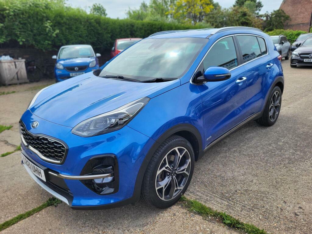 Kia Sportage 1.6 T-gdi Gt-line Dct Awd Euro 6 S S Blue #3