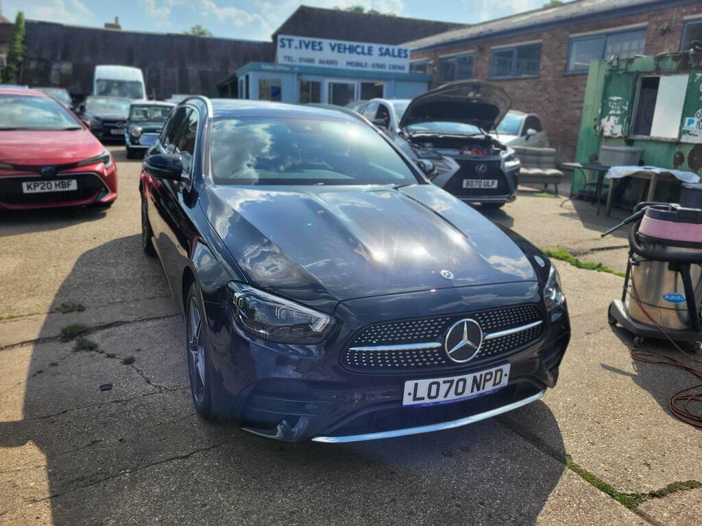 Mercedes-Benz E Class 2.0 E300de 13.5Kwh Amg Line G-tronic Euro 6 S S Black
