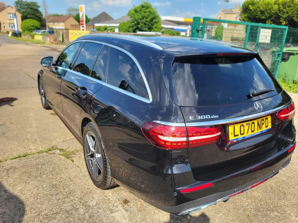 Mercedes-Benz E Class 2.0 E300de 13.5Kwh Amg Line G-tronic Euro 6 S S L070NPD Black #5
