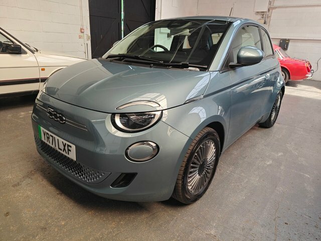 Fiat 500E Automatic YR71LXF Blue #3