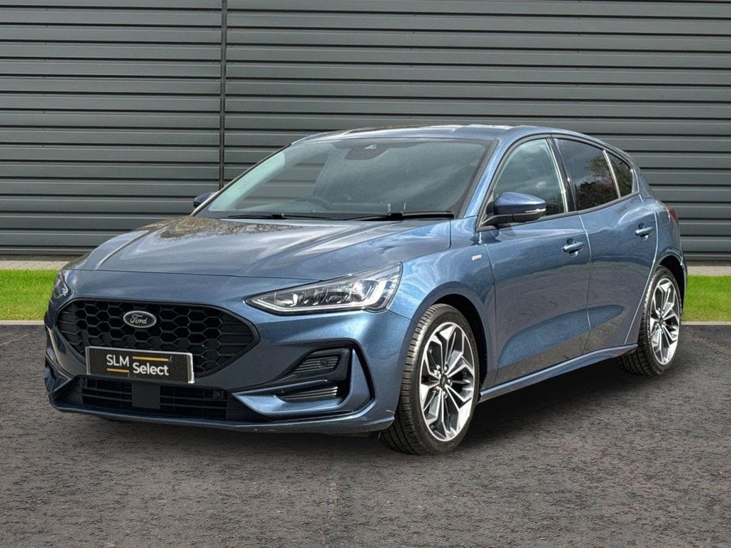 Ford Focus 1.0 1.0T Ecoboost Mhev St Line X Hatchback Pet LB73MTU Blue #3