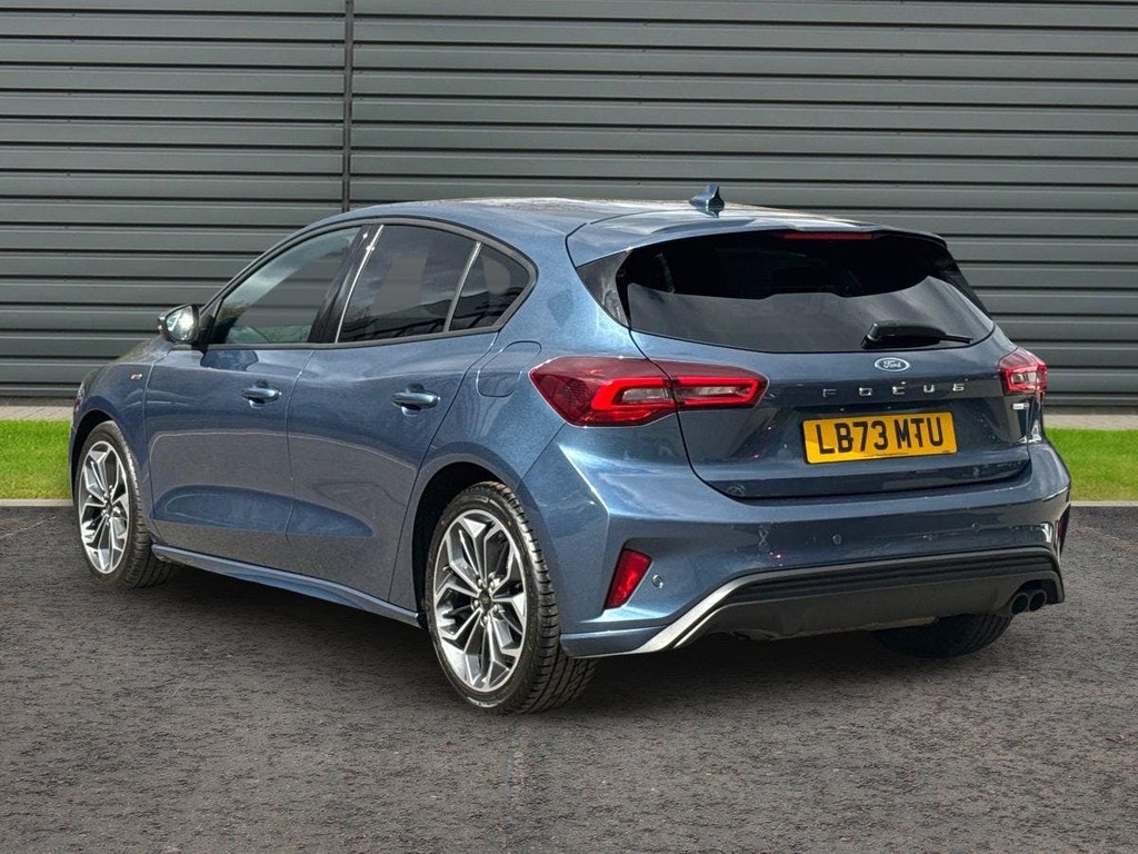 Ford Focus 1.0 1.0T Ecoboost Mhev St Line X Hatchback Pet LB73MTU Blue #6