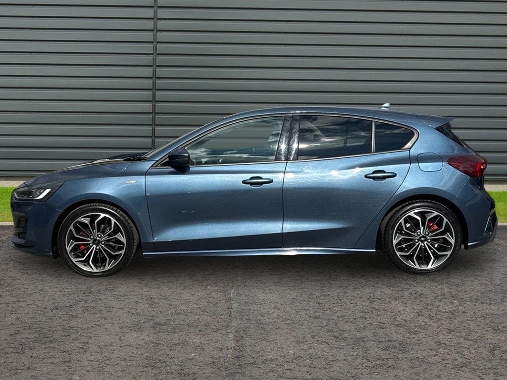 Ford Focus 1.0 1.0T Ecoboost Mhev St Line X Hatchback Pet LB73MTU Blue #5