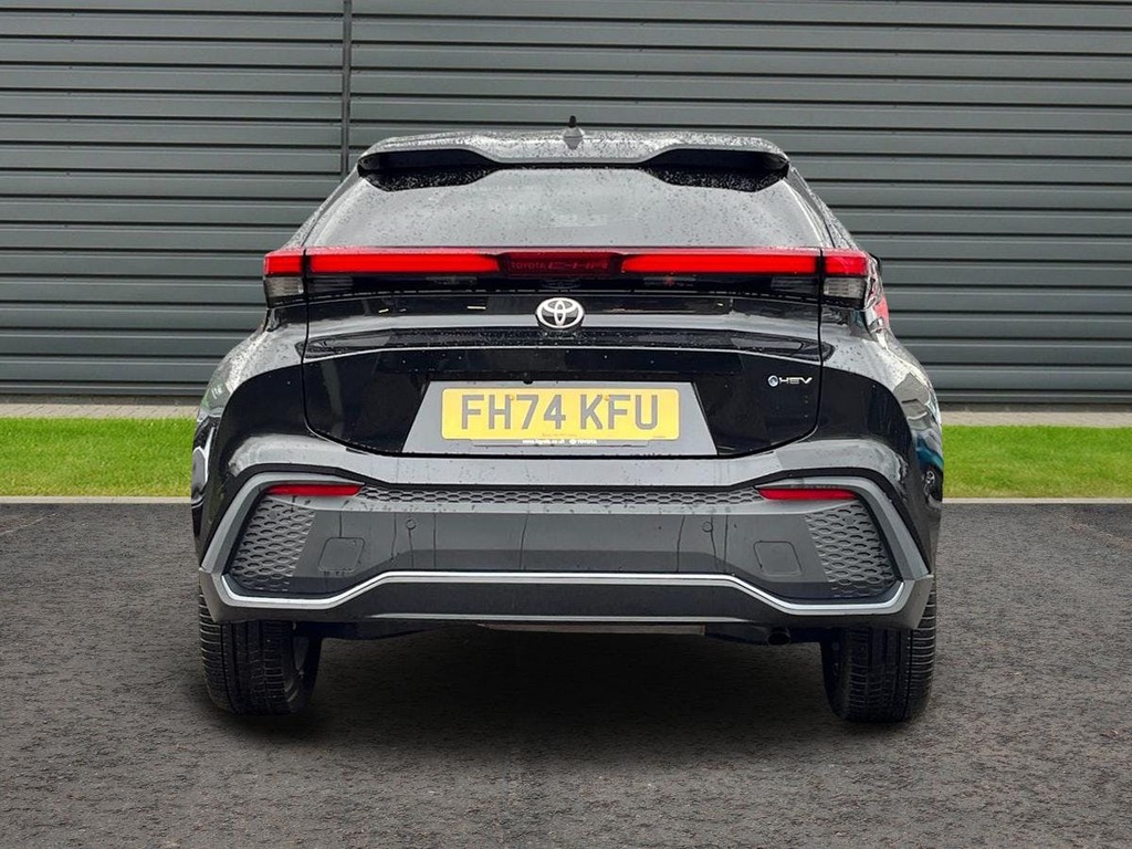 Toyota C-Hr 1.8 Vvt-h Design Suv Hybrid Cvt Black #4