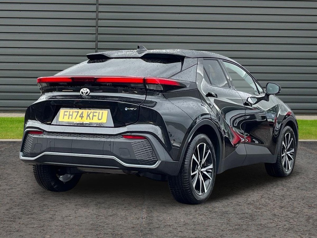 Toyota C-Hr 1.8 Vvt-h Design Suv Hybrid Cvt Black #3