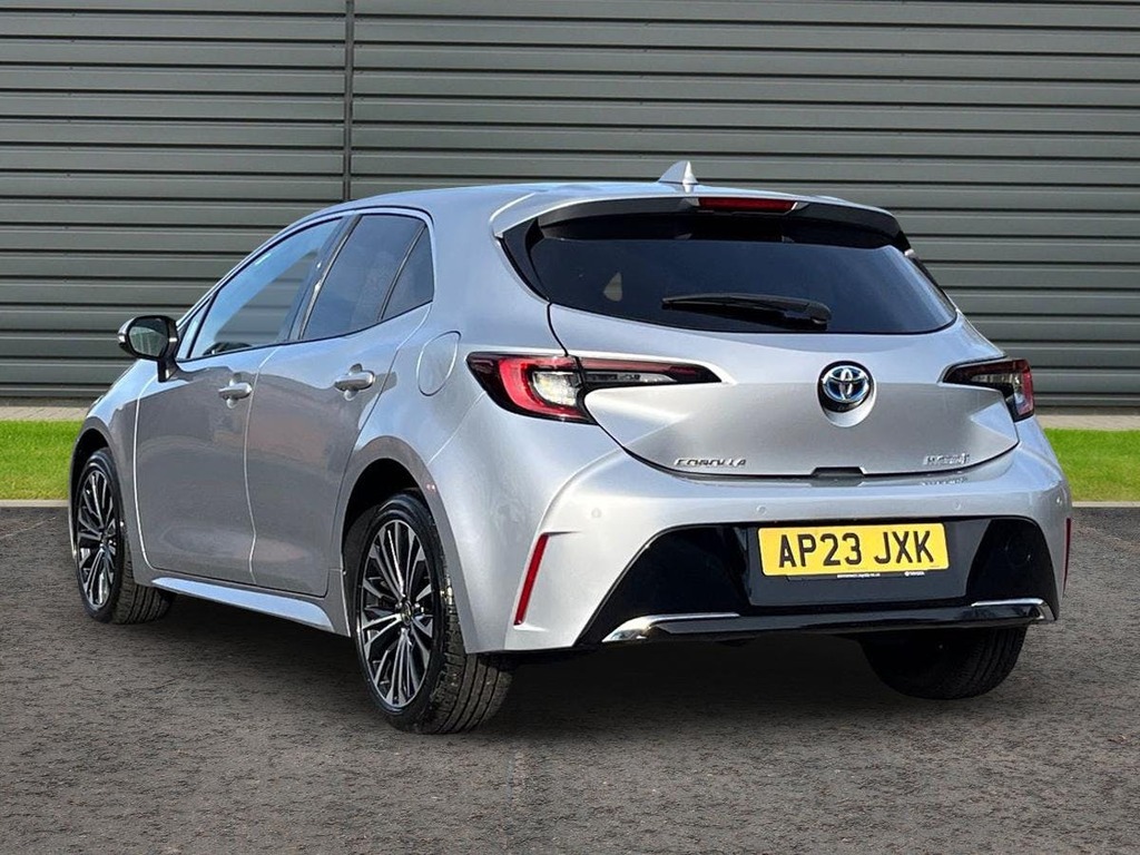 Toyota Corolla 1.8 Vvt-h Design Hatchback Hybrid Cvt Silver #5