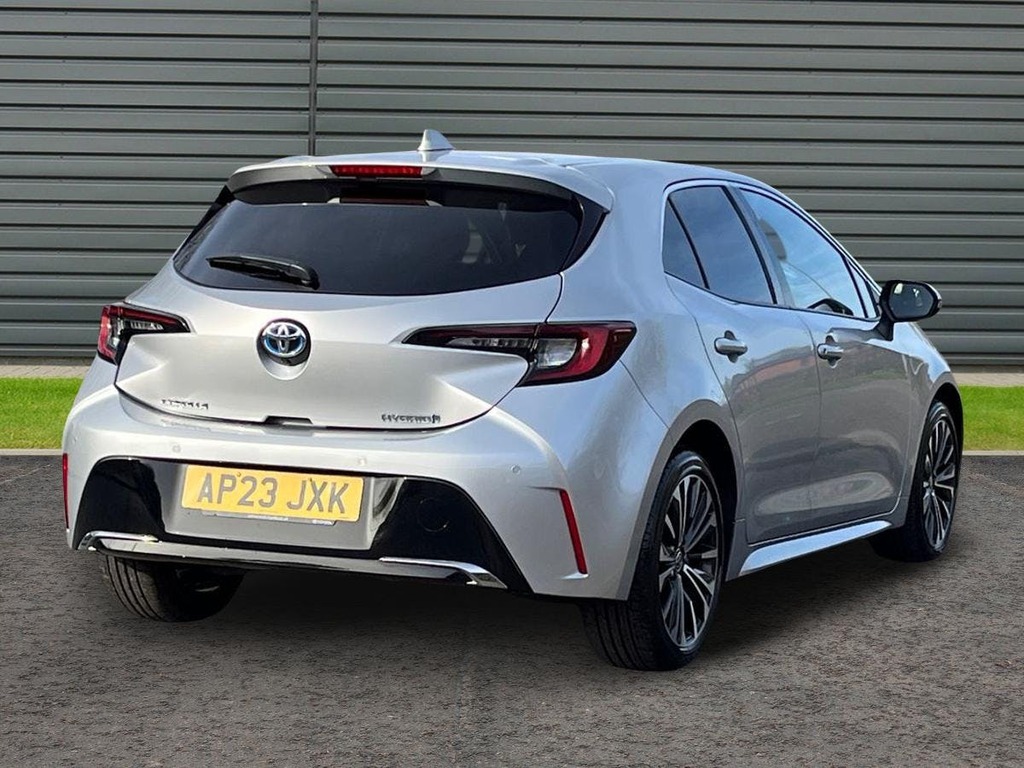 Toyota Corolla 1.8 Vvt-h Design Hatchback Hybrid Cvt Silver #3