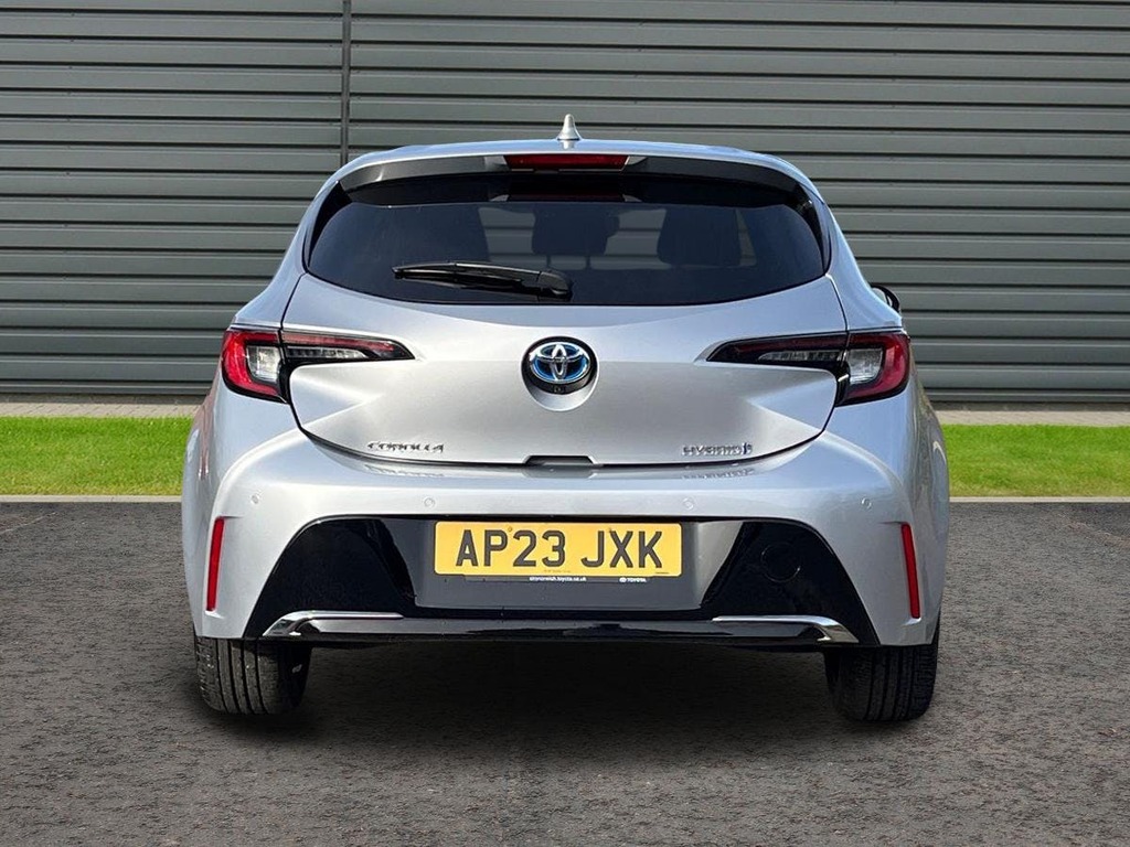 Toyota Corolla 1.8 Vvt-h Design Hatchback Hybrid Cvt Silver #4