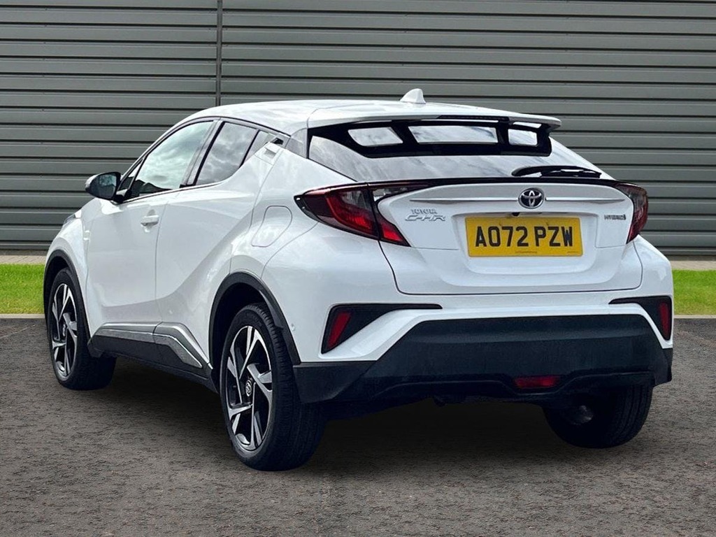 Toyota C-Hr 1.8 Vvt-h Design Suv Hybrid Cvt White #5