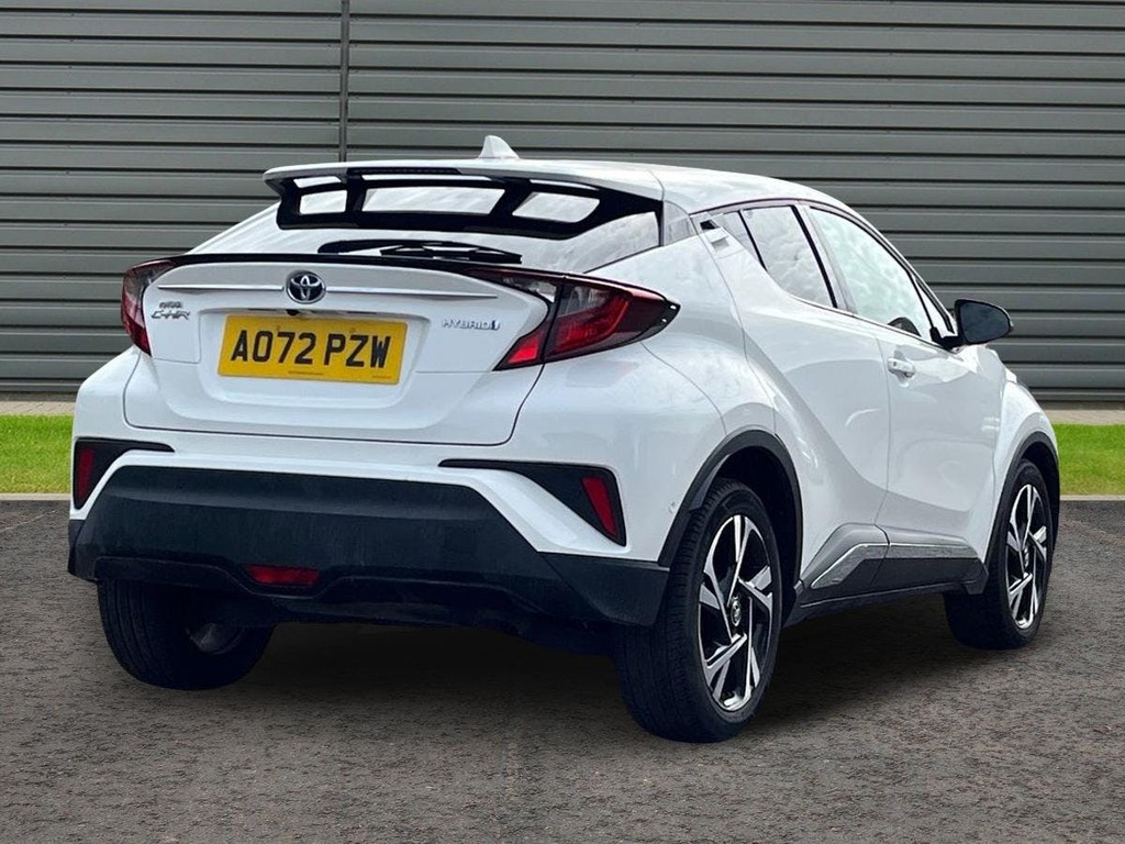 Toyota C-Hr 1.8 Vvt-h Design Suv Hybrid Cvt White #3